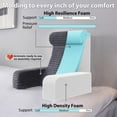 thumbnail image 2 of Almohada de lectura ENITYA para cama y sentado con bolsillos de almacenamiento, 2 of 8