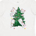thumbnail image 4 of Inktastic Kawaii Cats Christmas Tree Boys or Girls Toddler T-Shirt, 4 of 5