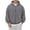 Gray, variant on IROINNID Men's Acid Wash Full Zip Hoodie Jacket Relaxed Drop Shoulder Casual Streetwear Hooded Sweatshirt with Side Pockets Ribbed Cuffs Everyday Top