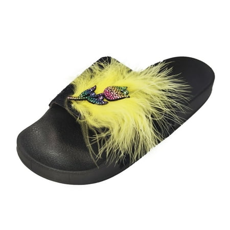 

Qufokar Womens Flat Boots Knee High Squirrel Slippers for Women Sequined Fashion Beach Slippers Sandals Shoes Fashion Casual Flat Summer Fish Platform Sandal Mouth Women Women S Slipper