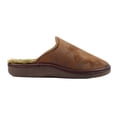 thumbnail image 2 of Lazy Dogz Mens Glen II Faux Leather Slip-on Slippers, 2 of 4