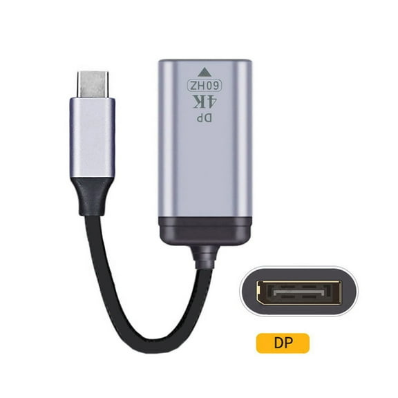 CY USB-C Type C to Displayport Monitor DP Cable Adapter 4K 2K 60hz for Tablet & Phone & Laptop