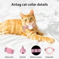 thumbnail image 4 of Collar de gato para cachorros de mascotas pequeñas, compatible con correa de nailon reflectante suave y duradera, 4 of 5