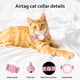 thumbnail image 4 of Collar de gato para cachorros de mascotas pequeñas, compatible con correa de nailon reflectante suave y duradera, 4 of 5