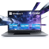 15.6 inch Laptop, 16GB RAM 512GB ROM, N5095,Intel Celeron Quad-Core ,1080P FHD, 38000mWh Battery, Laptop Computers Support WiFi, Bluetooth, Type-C, TF Card