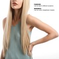 thumbnail image 1 of Peluca Sintética Spptty Rubia Recta Larga Ondulada Flequillo Completo Mujer, 1 of 7
