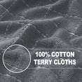 thumbnail image 2 of decorUhome 100% Cotton Terry Kitchen Dish Cloths, Ultra Soft and Absorbent Dish Towels for Kitchen, Perfect for Drying and Washing Dishes, 6 Pack, 12 x 12 Inches, Grey, 2 of 8