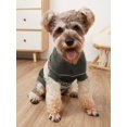 thumbnail image 2 of Autumn/winter Christmas Double Deer Pet Sweater, Knitted Snowflake And Jacquard For Shihtzu, Cat, Small Dog, Etc., 2 of 5