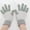 B_ Green, variant on Women Winter Gloves Thermal Warm Elastic Knitted Touchscreen Gloves Color Block Soft Clothes for Cold Weather Brown