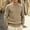 Khaki, variant on LYSMORA Men's Crew Neck Raglan Ribbed Knit Sweater Long Sleeve Pullover Top for Daily Commute City Stroll Fall Winter Casual Outing