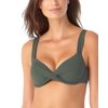 Twist-Front Underwire Bikini Top