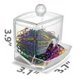 thumbnail image 4 of Officemate Porte-Papier Auto-Distributeur avec 250 Pinces de Couleur Assorties, Transparent (93697), 4 of 4