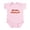 Petal Pink, variant on - Hello Friends Turkish Infant Bodysuit - Baby Light Bodysuit, Size Newborn - 24 Months