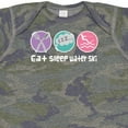 thumbnail image 4 of Inktastic Water Skiing Eat Sleep Water Ski Girls Baby Bodysuit, 4 of 5