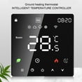 thumbnail image 4 of LCD Color Touchscreen Smart Thermostat, Programmable Electric Heating Thermostat for Home Hotel Office AC 90 to 240V, with Precise Temperature Control, 4 of 8