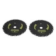 thumbnail image 2 of Juego de 2 hojas de cepillo de dientes para motosierra de 9 pulgadas x 20 dientes Bling Bling, 2 of 12