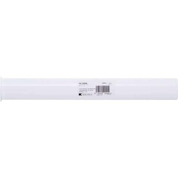 Keeney 10-12WK 1-1/2-Inch by 12-Inch Sink Tailpiece, White