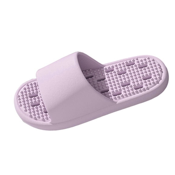 ShiShine Shower Shoes with Drain Holes Granules for Women Men Gym Shower Slippers Slides Quick Drying Bathroom Beach Sandals Non-Slip