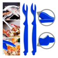 thumbnail image 3 of Juego de herramientas para mariscos 8 piezas YONGSHENG Plata + Azul, 3 of 5