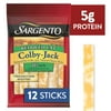 Sargento® Reduced Fat Colby-Jack Natural Cheese Snack Sticks, 12-Count