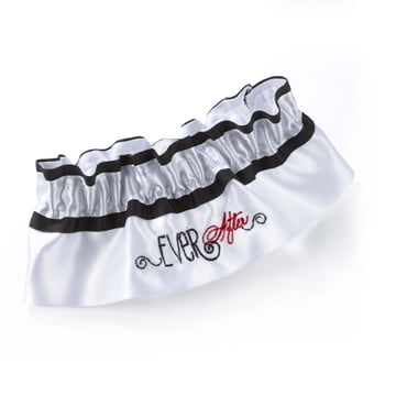 Ever After Embroidered Garter