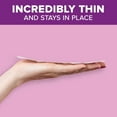 thumbnail image 5 of Poise Daily Microliners, Incontinence Panty Liners, 1 Drop, Lightest Absorbency, Long, 50Ct, 5 of 5