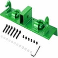 thumbnail image 6 of Garvee Bolt-On Tractor Bucket Grab Hooks, 2 in Receiver + 1/2 in D-Rings, Fits JD 53/57/61/72 in Buckets (Not 49 in), Green, 6 of 6