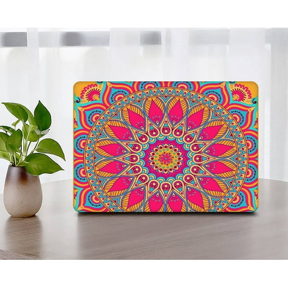 KSK KAISHEK Hard Case Cover Compatible with MacBook Pro 16" with Touch ID Type C Model: A2780 M2 & A2485 M1 (MANDALA0017)