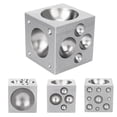 thumbnail image 4 of Bloque De Dapping, Bloque De Cúpula De Joyería Firme Y Resistente, Conformado De Metal Para Joyería Para El Hogar Para Fabricación De Metales, 4 of 7