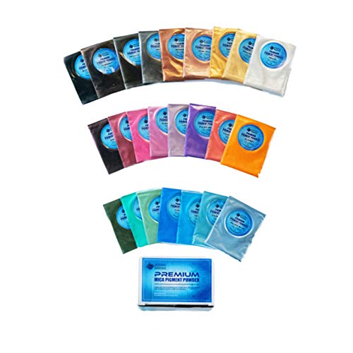 Premium Mica Pigment Powder For Epoxy Resin Variety Panama | Ubuy