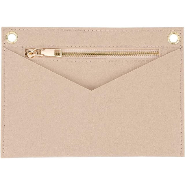 Kit de conversión de bolso cruzado para Kirigami Pochette, inserto de fieltro para bolso, forro desmontable para billetera grande con ojales.