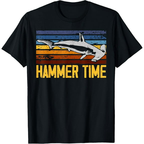 Hammer Time Hammerhead Shark Marine Biology Animal T-Shirt