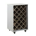 thumbnail image 6 of ACME Raini Wine Cabinet, Aluminum Finish, 6 of 6