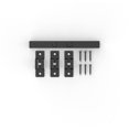 thumbnail image 2 of Cierre de puerta National Hardware N166-033, 20 cm, color negro, 2 of 6