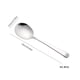 thumbnail image 3 of Advancent Cucharas de café y té de acero inoxidable con mango largo, cuchara para postre de arroz, utensilios de cocina, cubiertos, de comedor, Mostrada, 3 of 6