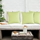 thumbnail image 1 of Funda impermeable para almohadas exteriores 45x45 cm - Protector de cojín moderno de color sólido para muebles de jardín, piscina, jardín, 1 of 5