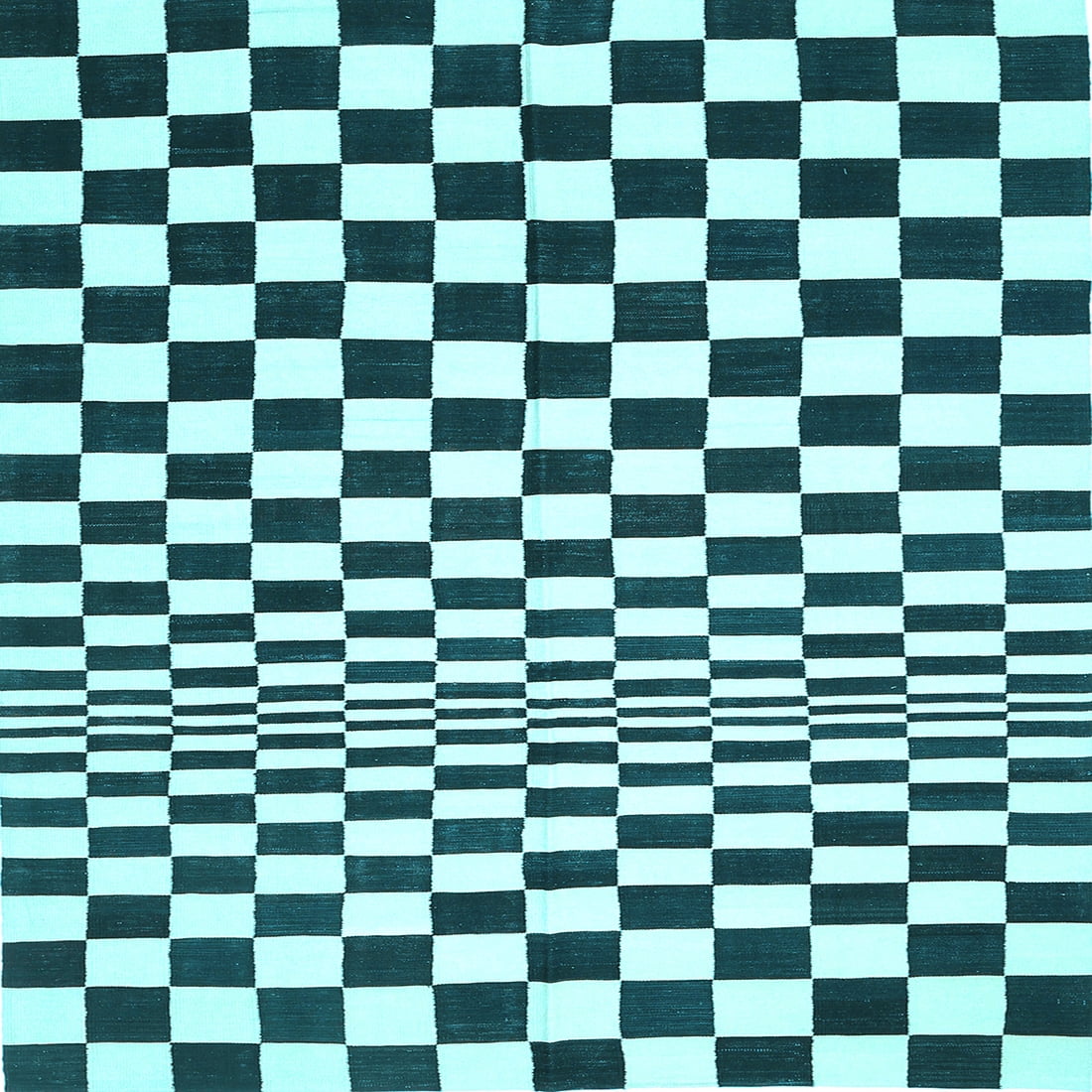 Squear Check Rug Ahgly Company Indoor Square Checkered Light Blue Modern Area Rugs, 7 ...