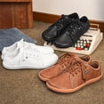 thumbnail image 6 of PLERISE Men's Minimalist Barefoot Sneakers, Lightweight Wide Toe Walking and Running Shoes with Flexible Sole for Gym, Travel, Outdoor Sports, and Everyday Comfort, 6 of 9