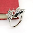 thumbnail image 4 of Yamaler Ring Exquisite Adjustable Unisex Punk Jewelry Enamel Dragon Ring for Party, 4 of 8