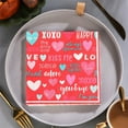 thumbnail image 6 of Fmbmuo Valentine's Day Printed Napkins - Multi-Use Disposable Napkins for Kitchen, Party & Dinner - Decorative Tissue Napkins as Fun Gift for Guests, 6 of 6