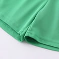 thumbnail image 4 of Fdqin Boys Shorts 4 Pcs Mesh Athletic Basketball Short Elastic Waist Workout Casual Jogger Short Activewear Green Dark Red Black Blue 5-6 Years, 4 of 9