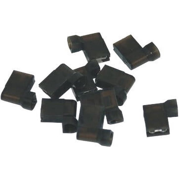 NAMZ .25in Female Black Flag Terminal - 10 Pack (HD 9898)