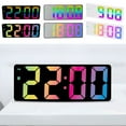 thumbnail image 5 of Bedside Table Number Clock Backlight Nightlight LED Digital Electronic Clock Alarm Clock Large Number 4, 5 of 8