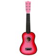 thumbnail image 1 of Ukelele de tilo de 21 pulgadas 6 cuerdas guitarra acústica pequeña instrumento Musical JShteea  El nuevo, 1 of 9