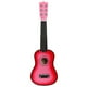 thumbnail image 1 of Guitarra pequeña tilo 21 pulgadas 6 cuerdas juguete para principiantes (D-Rosa), 1 of 9