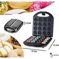 thumbnail image 2 of Decorate Your Own Mini Donuts, Non-stick Surface Quick Easy Baking Machine, Perfect for Compact Storage & Kid Friendly Baking Sessions, 2 of 6