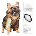 thumbnail image 3 of Pofeuu Egyptian Cat Pharaoh Magic Print Dog Clothes Dogs Sweater Soft Puppies Clothing Winter Puppy Sweaters Warm Outfit for Dogs-Small, 3 of 7