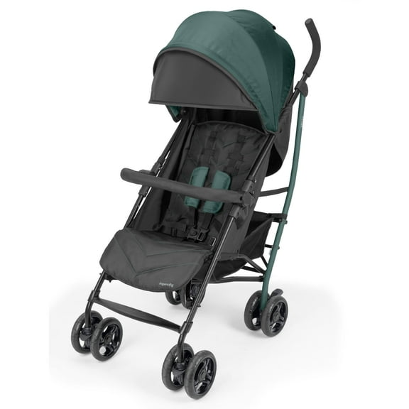 Ingenuity 3Dlite Jewel Convenience Stroller – Lightweight Folding Stroller with Car Seat Compatibility & Extra-Large Canopy