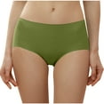 thumbnail image 2 of BLVB Seamless Underwear for Women, High Waisted No Show Stretch Panties Soft Full Coverage Briefs, 2 of 4