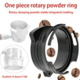 thumbnail image 3 of Aluminum Alloy Coffee Dosing Funnel Coffee Dosing Rings for Espresso Brewing Black, 3 of 8